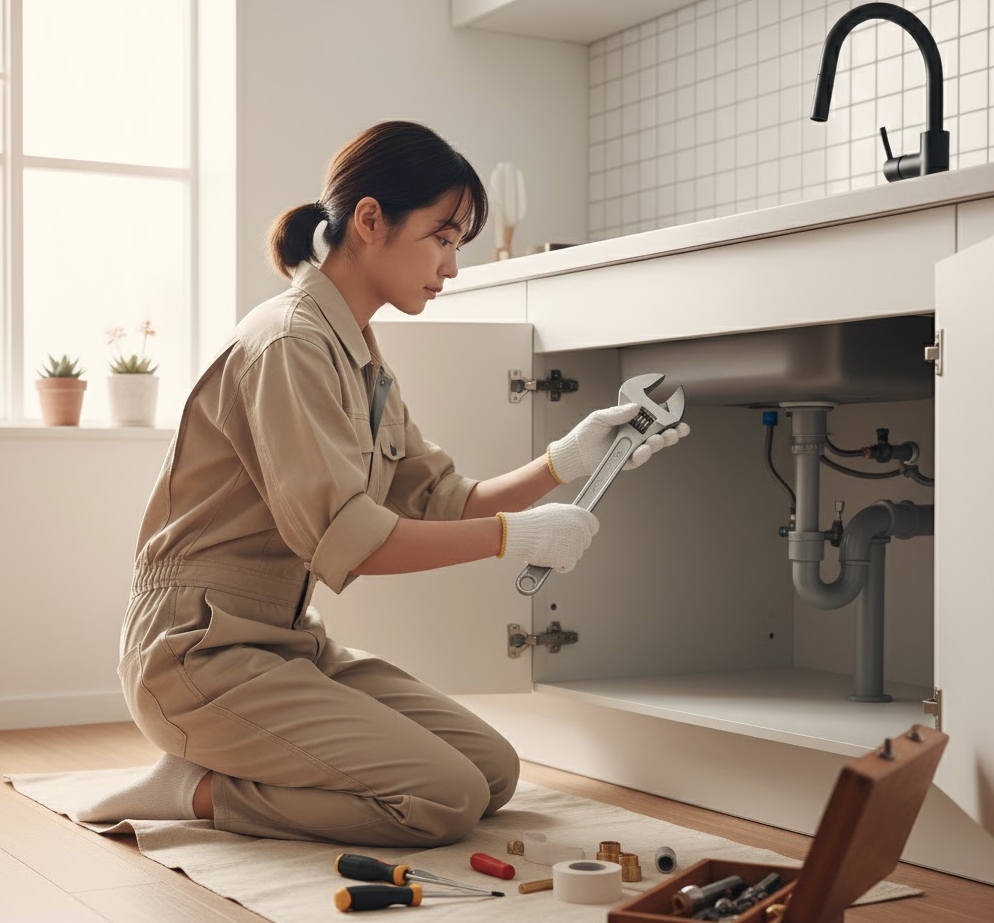 원룸 주방 싱크대 수전 '셀프 교체' 전문가 가이드 및 공간 최적화 전략