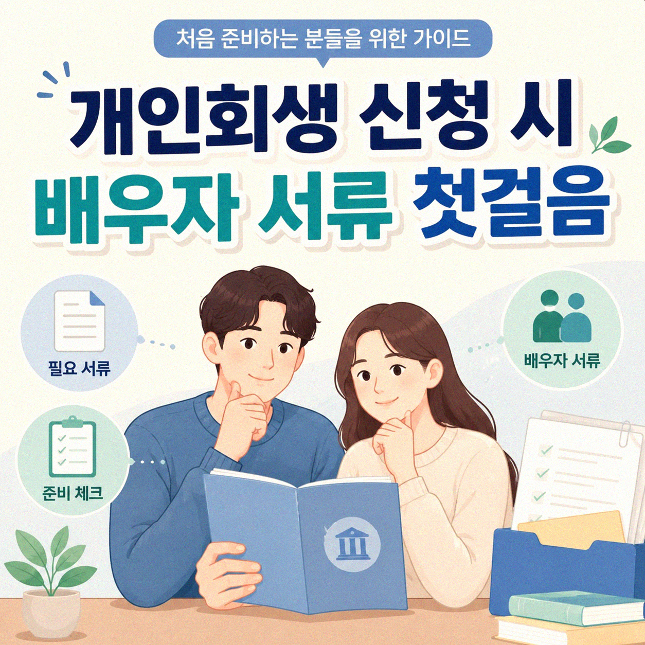 개인회생 신청 배우자 준비 서류, 무엇이 필요할까
