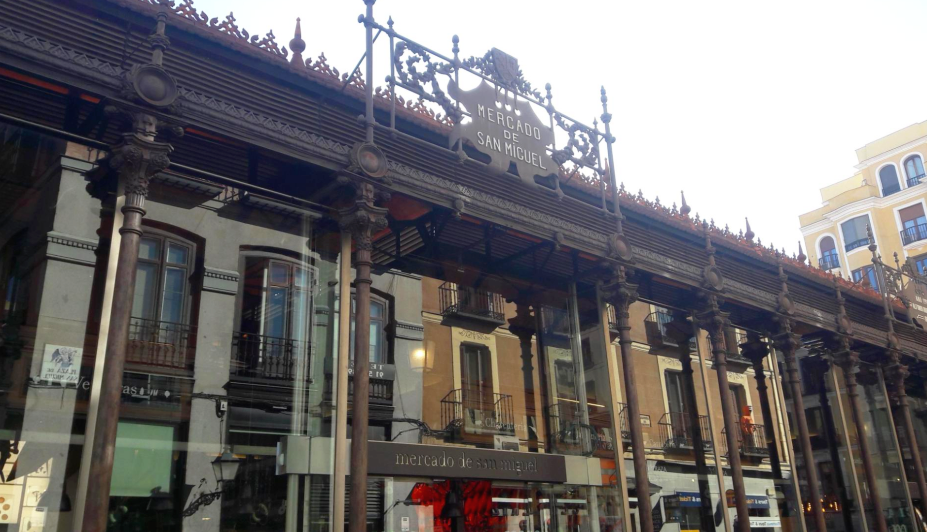 스페인 마드리드 산 미겔 시장 입구