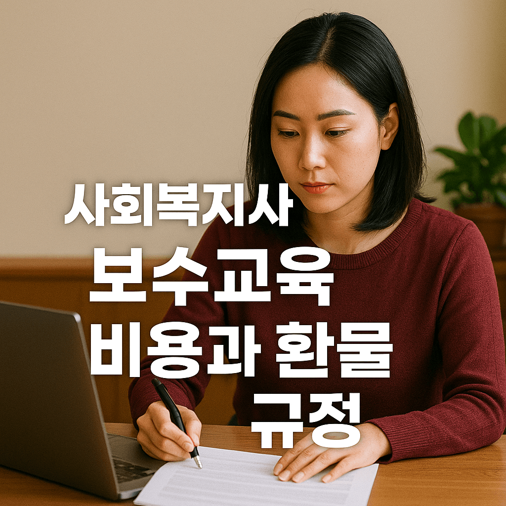 비용과 환불규정