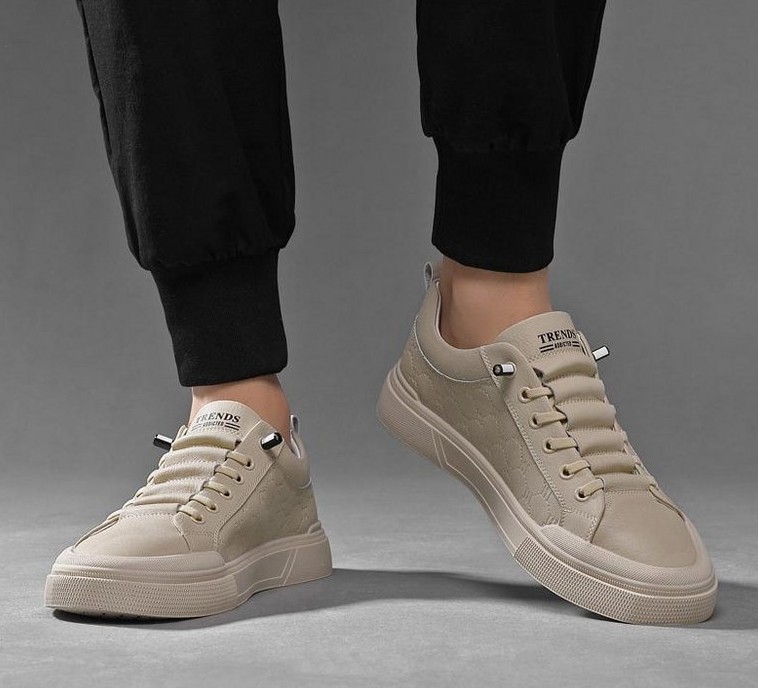 로뉴비러 하이엔드 소가죽 스니커즈 운동화