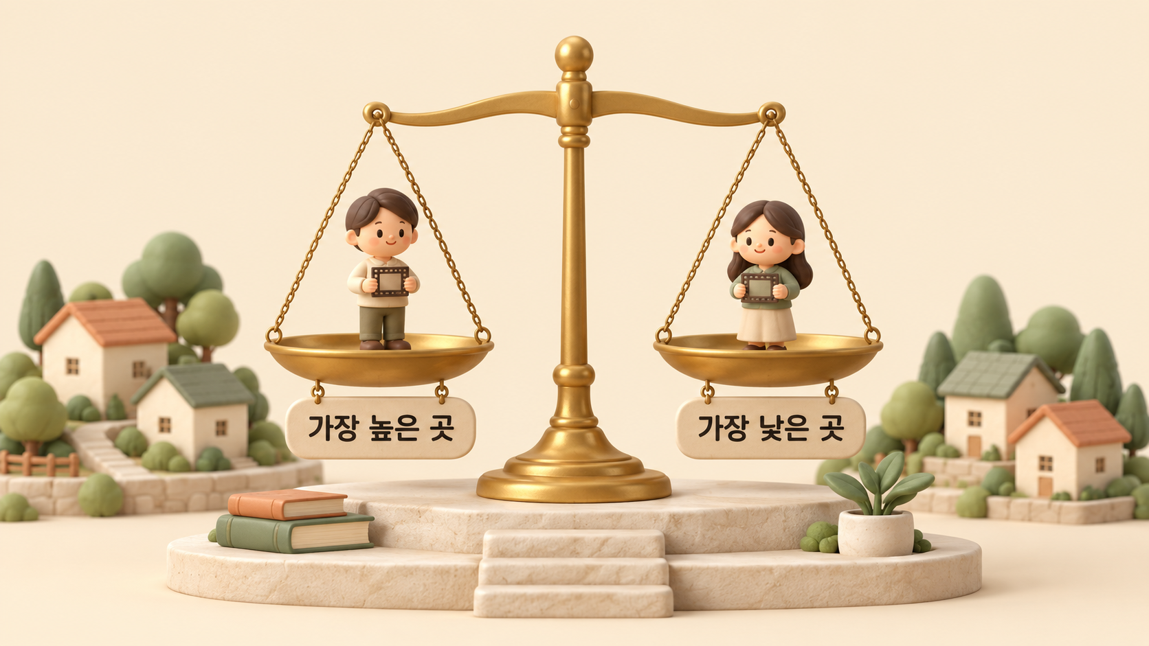 지역 평균 저울