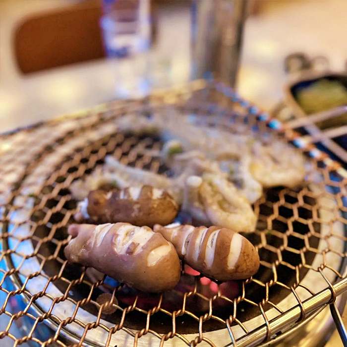 생방송투데이 대구 죽전 감삼동 마늘 산낙지 숯불구이 맛집