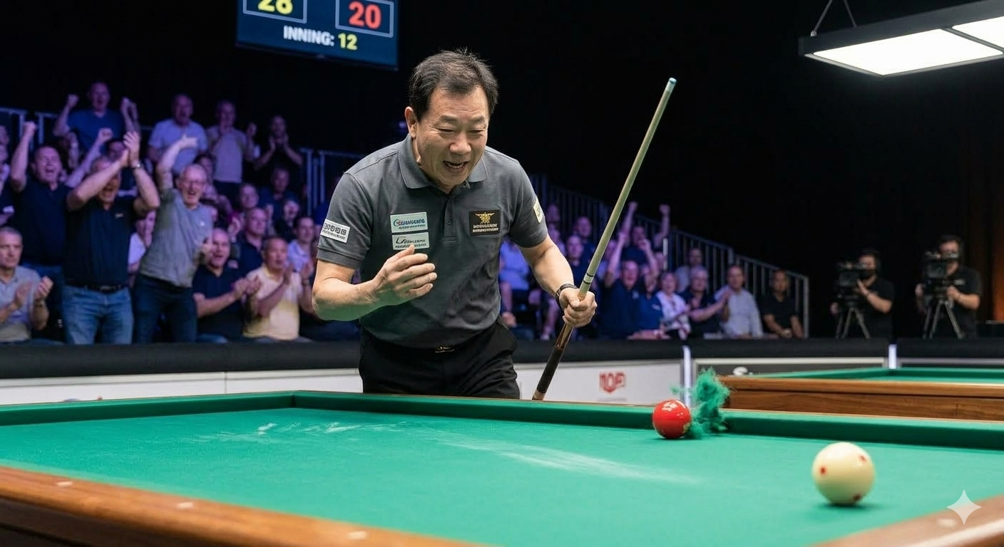 당구 뒤돌려치기