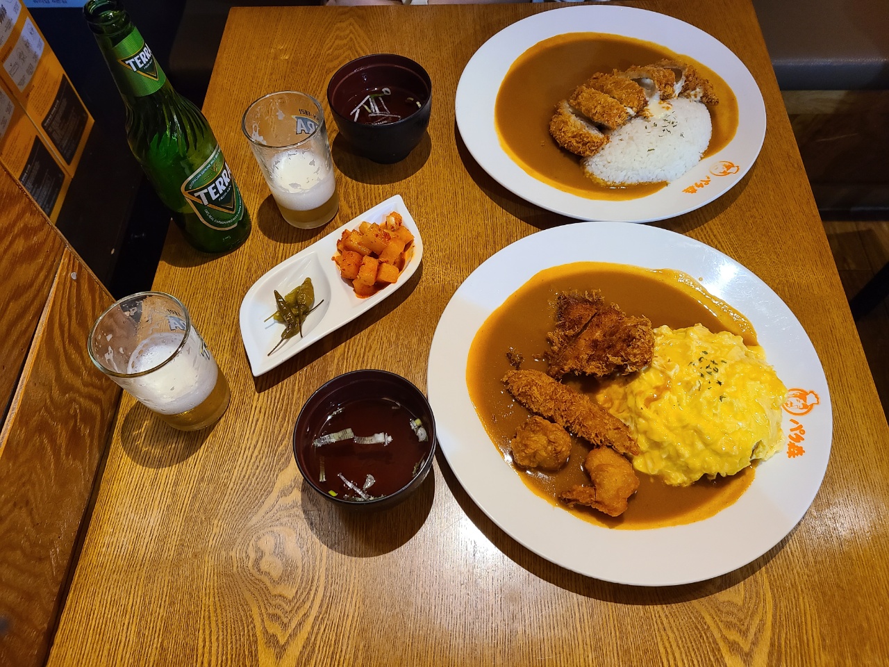 서울맛집-카레맛집-파쿠모리카레전문점-항공샷