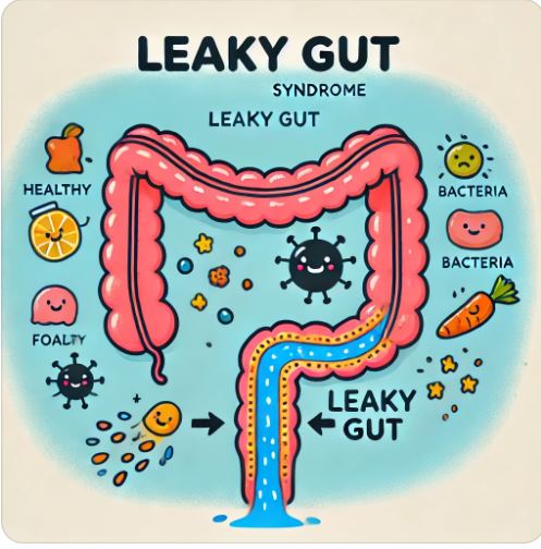 리키 거트 증후군을 보여주는 사진