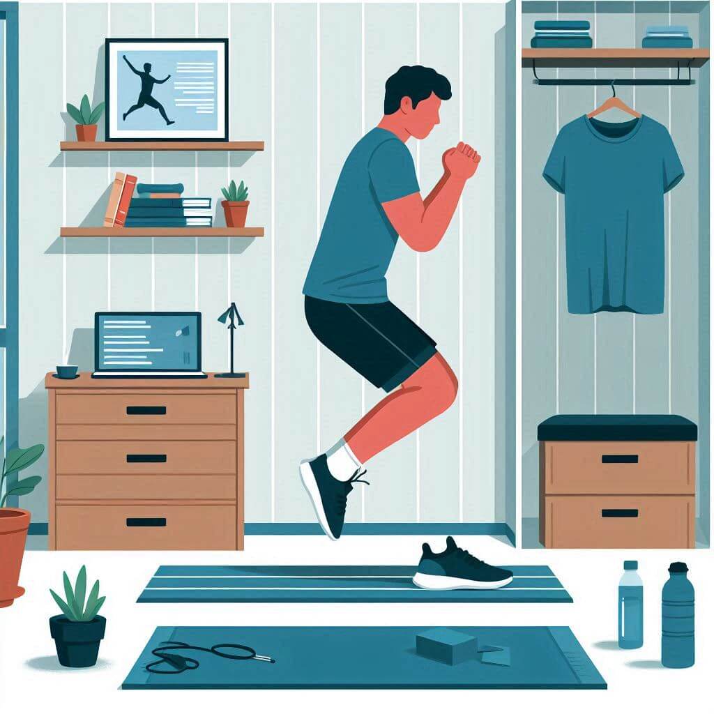 집에서 할 수 있는 간단한 운동 루틴