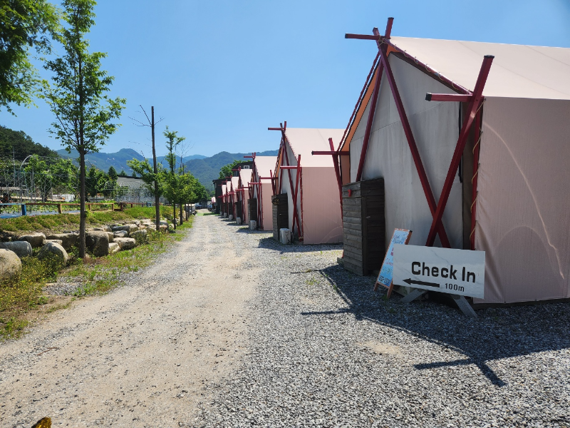 포천 아쿠아마린 글램핑