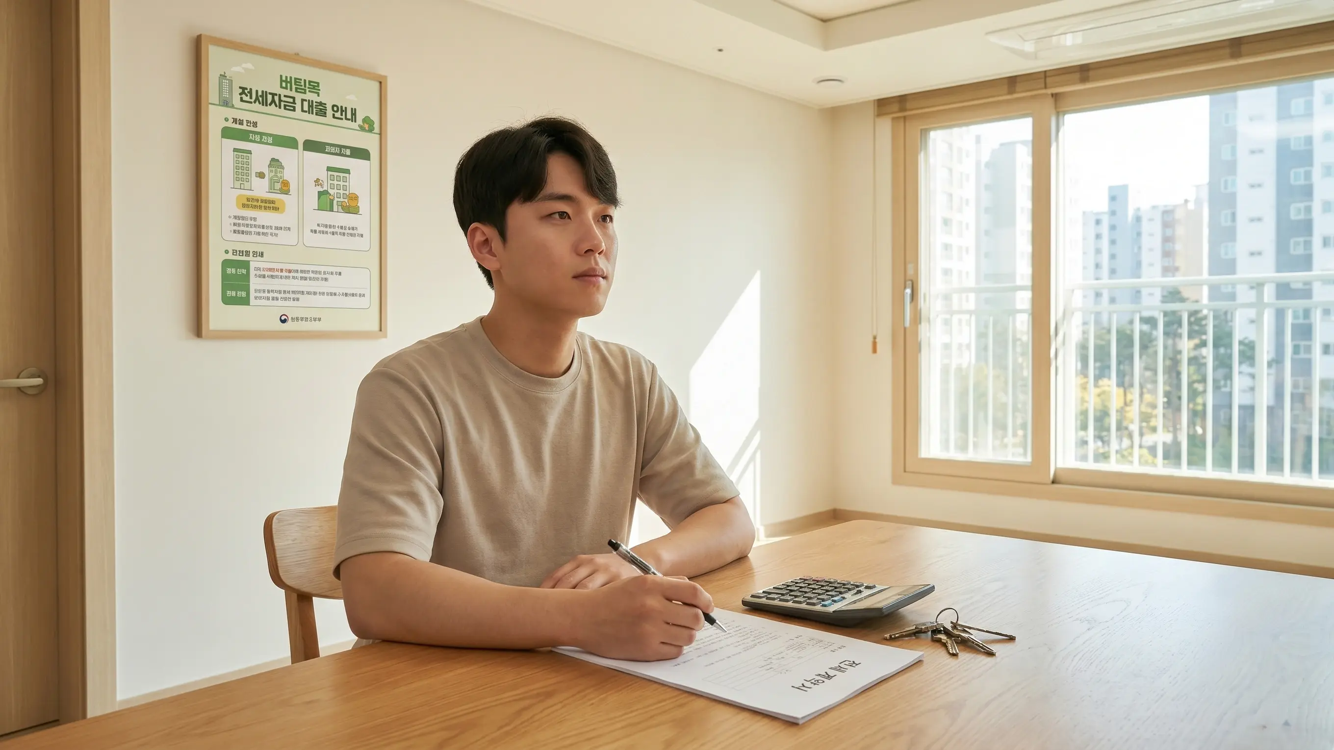 버팀목 전세자금 대출 설명 관련 인포그래픽