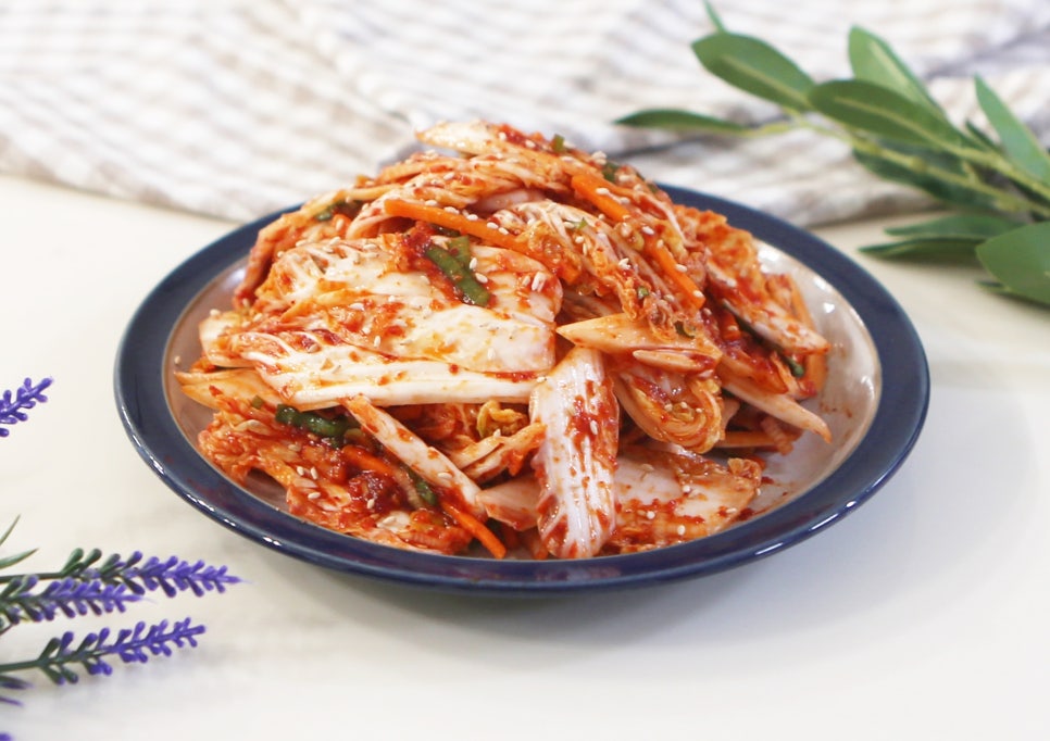 알배기 배추겉절이