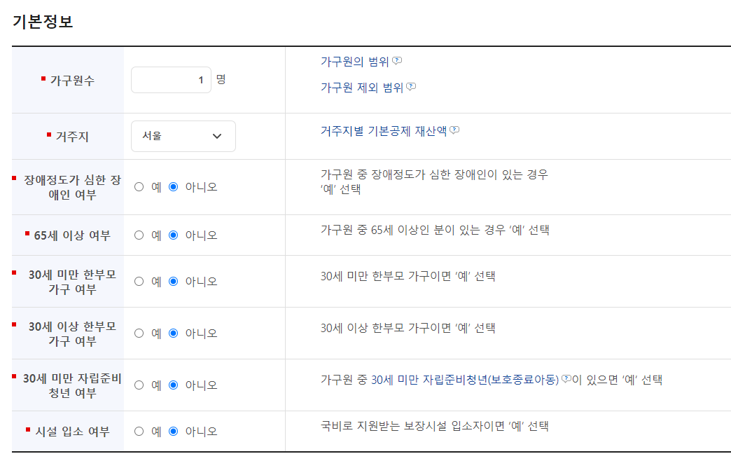 차상위계층 기준