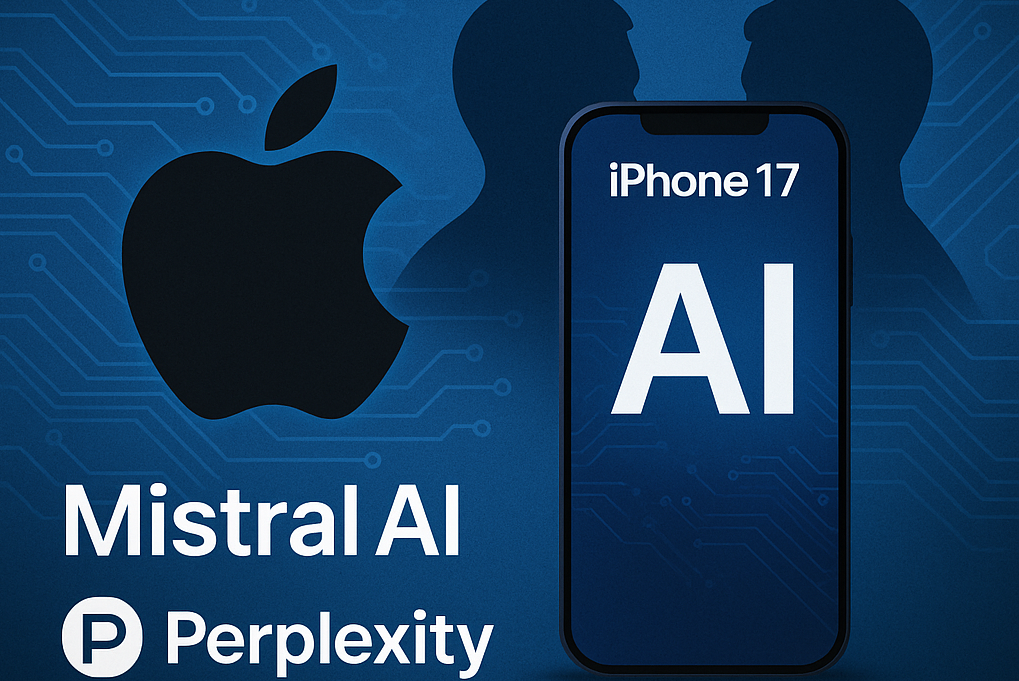 애플의 AI 업체 인수 관련 이미지