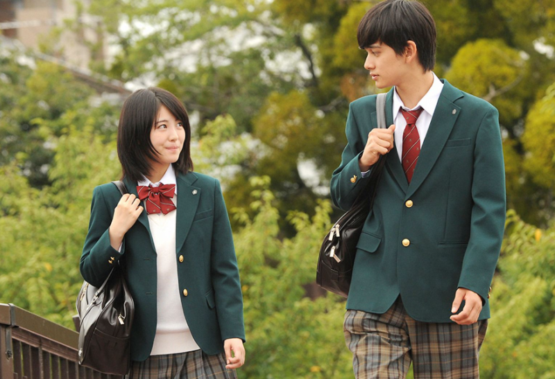 영화 ‘너의 췌장을 먹고 싶어‘의 한 장면