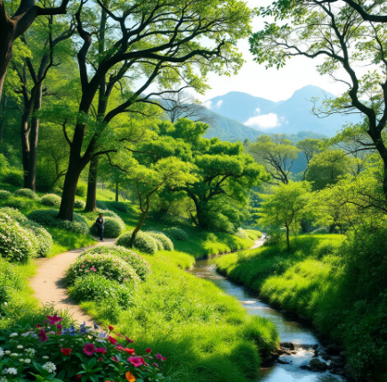 화담숲그림