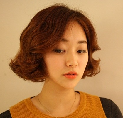 중단발 스타일