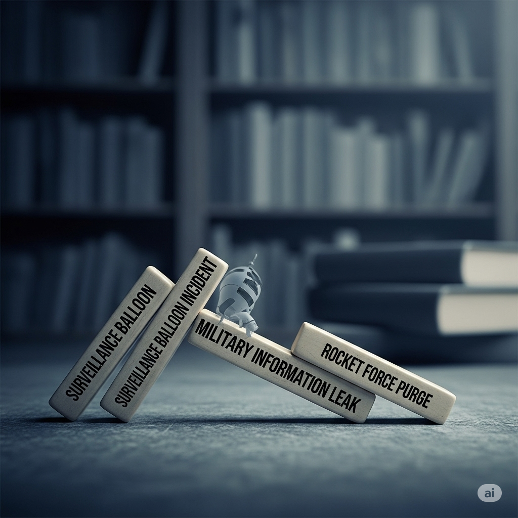 풍선 사건과 로켓군 숙청의 연결고리