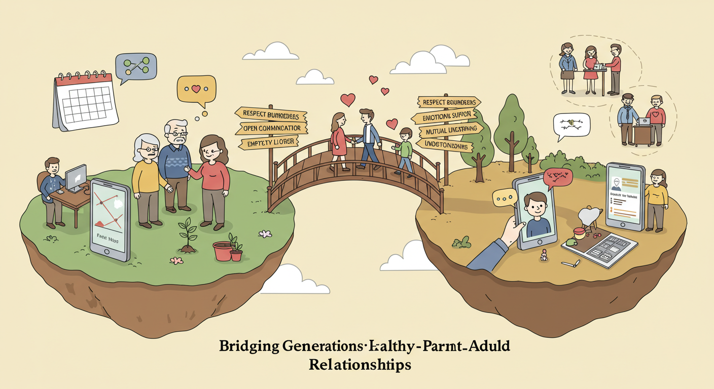 중년 부모의 새로운 고민 관련 그림