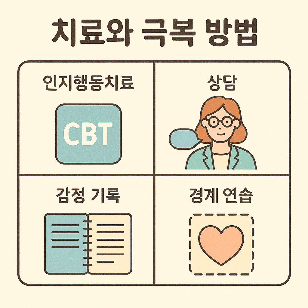 치료와 극복 방법