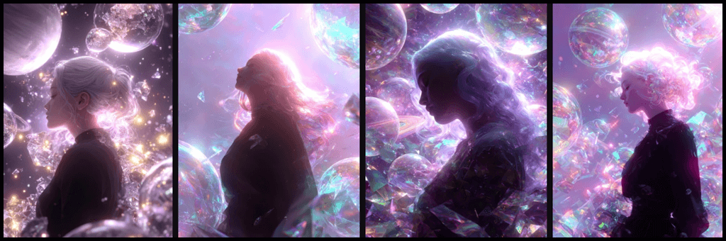 초현실 감성 아트웍용 이미지 예시_Midjourney