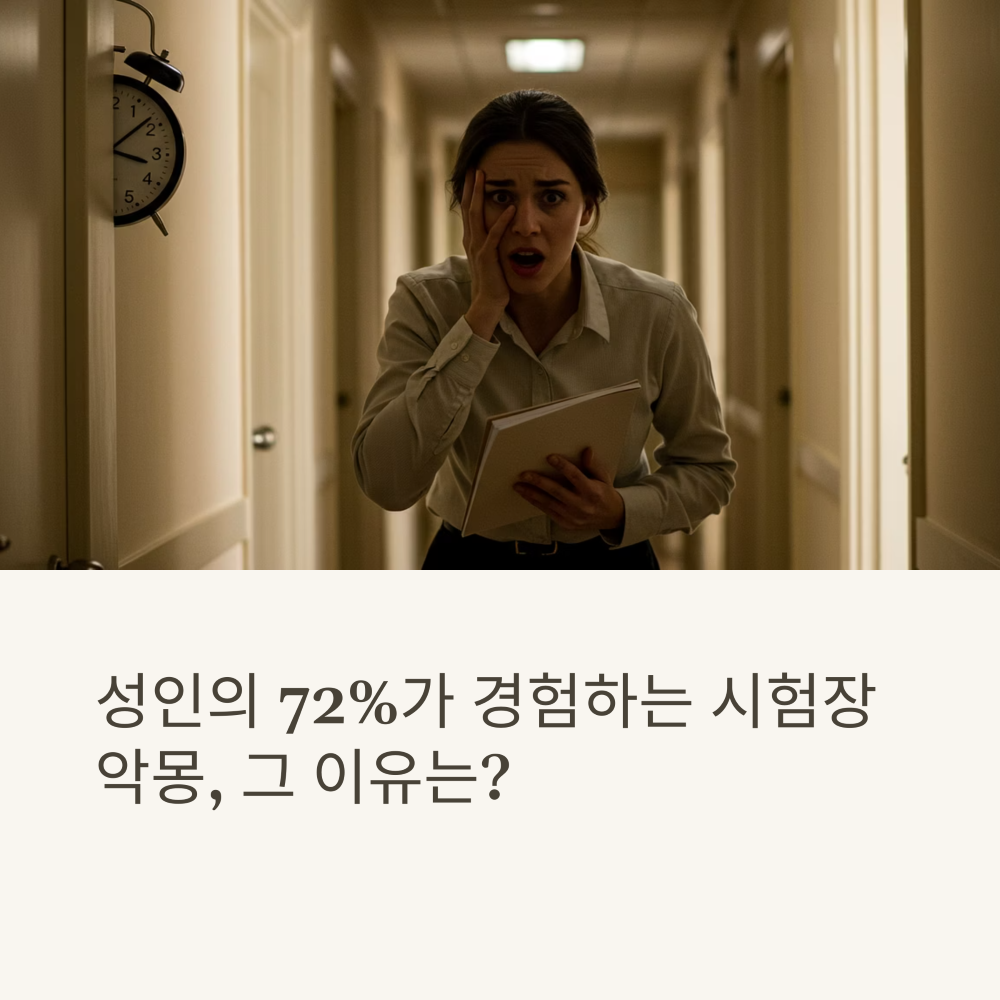 시험장에 늦는 사람