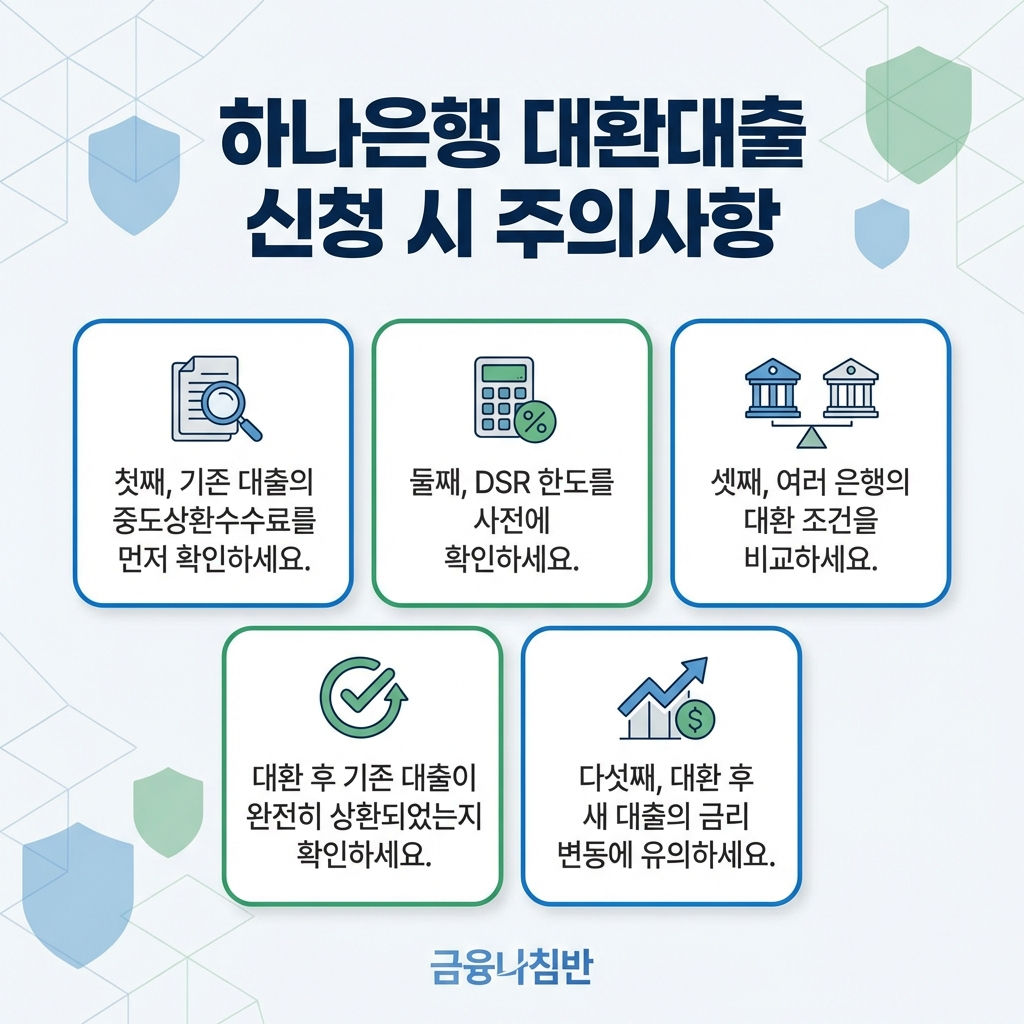 하나은행 대환대출 후기 06