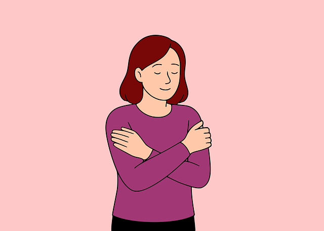 자신을 수용하고 안아주는 이미지