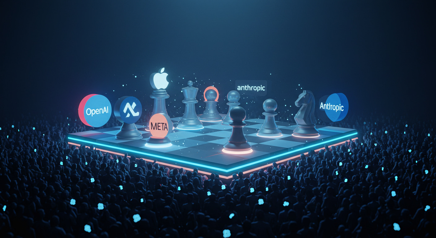 소비자 AI 시장의 패권을 두고 경쟁하는 빅테크 기업들의 전략