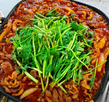 남겨서뭐하게 미나리삼겹살 청도 맛집