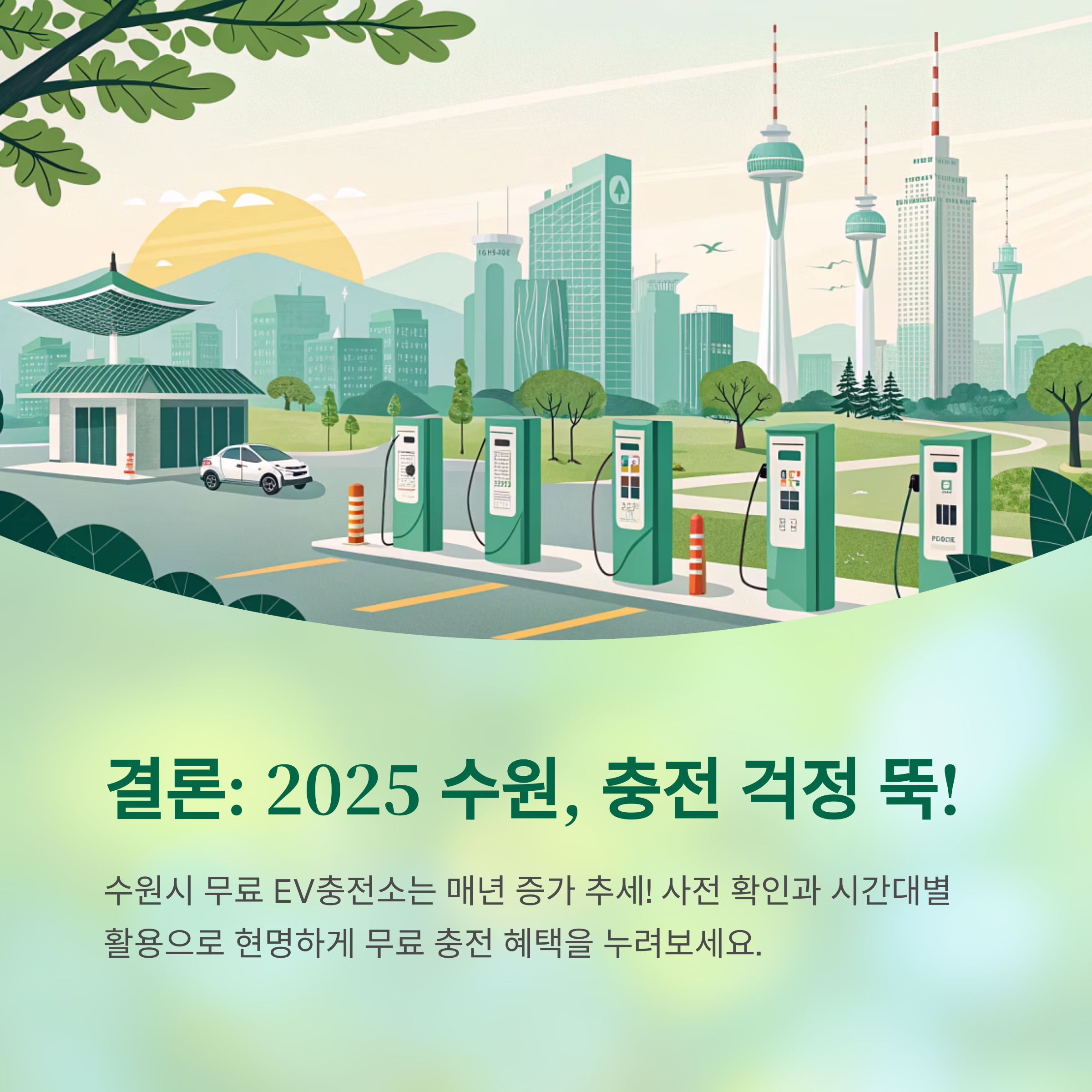 수원시 무료 충전소