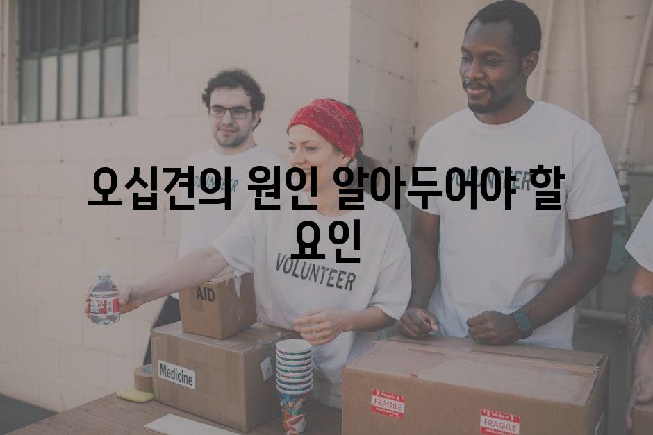 오십견의 원인 알아두어야 할 요인