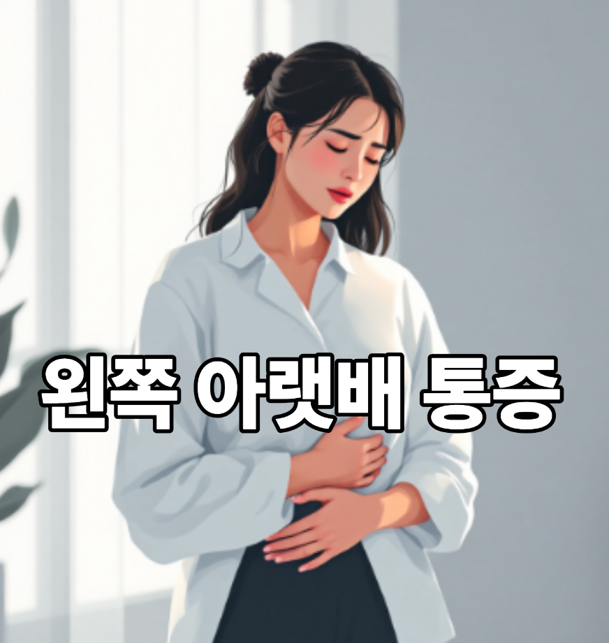 왼쪽 아랫배 통증