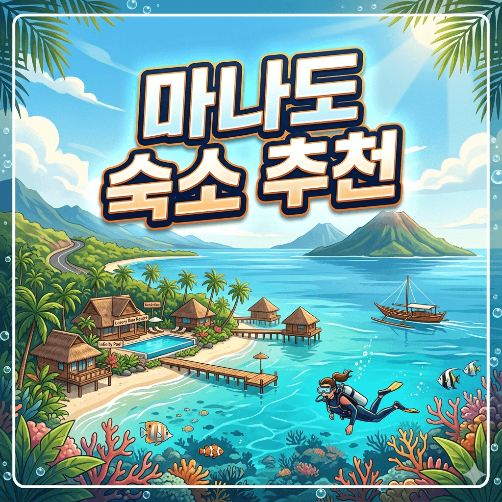 마나도 숙소 추천