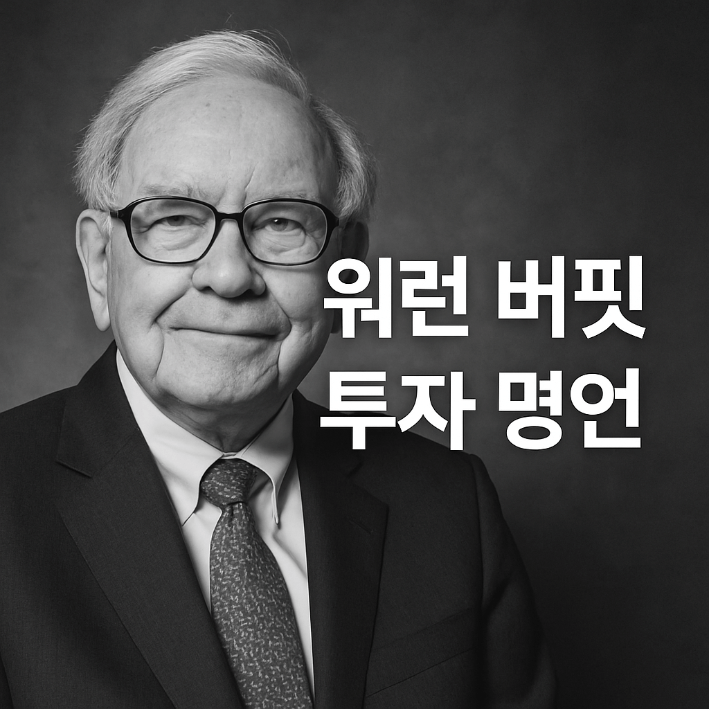 워런 버핏 투장 명언