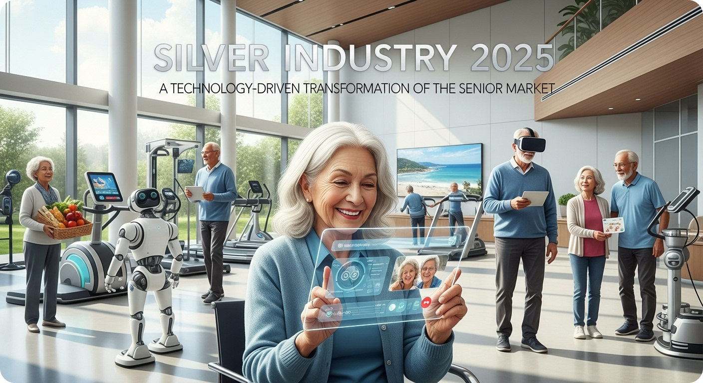 실버산업 2025 &ndash; 기술이 이끄는 시니어 시장의 대전환 : 코시팅(KST)