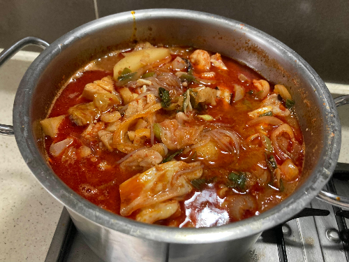 코스트코 낙곱새 가격 조리법 후기,우삼겹 낙곱새 맛과 양 솔직 리뷰