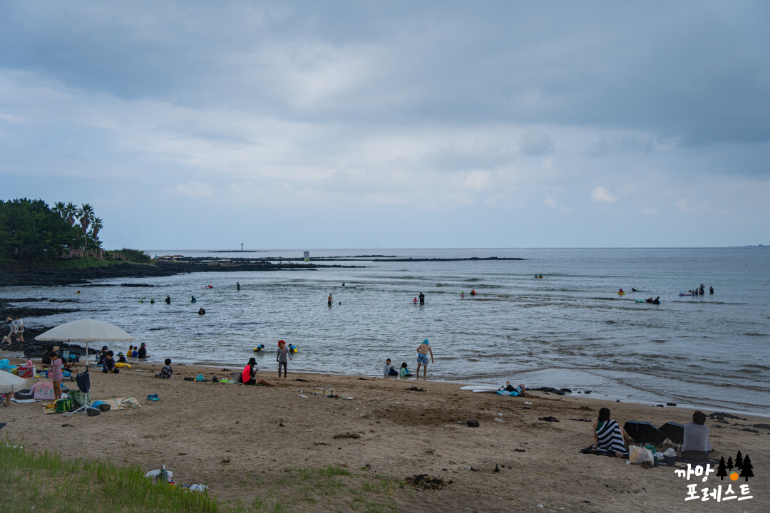 구좌 하도 해수욕장 풍경