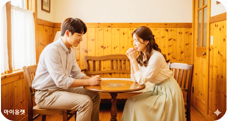 가난하지만 따뜻한 젊은 부부의 크리스마스 이브