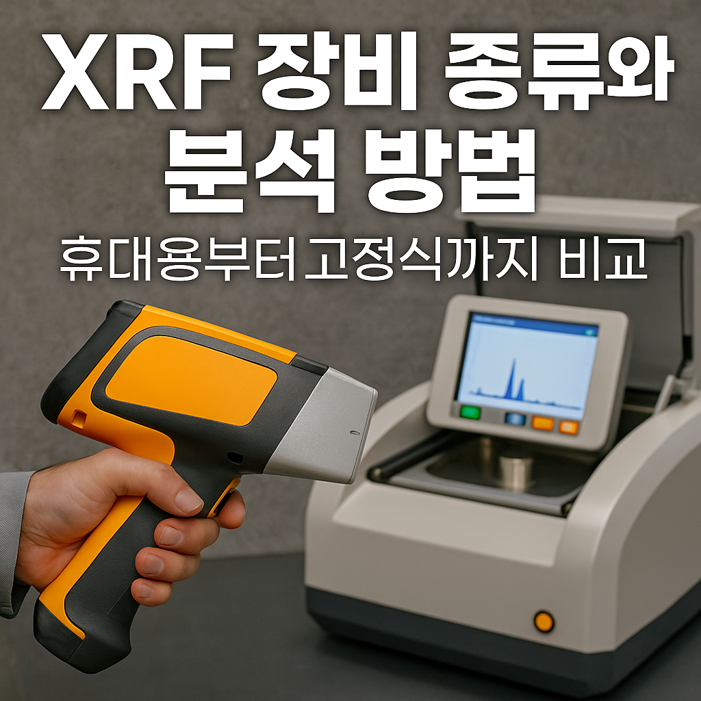 XRF 장비 종류와 분석 방법