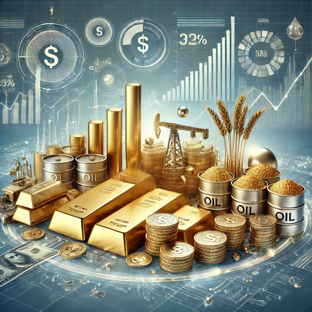 금,은 및 원자재 투자로 포트폴리오 다각화하기