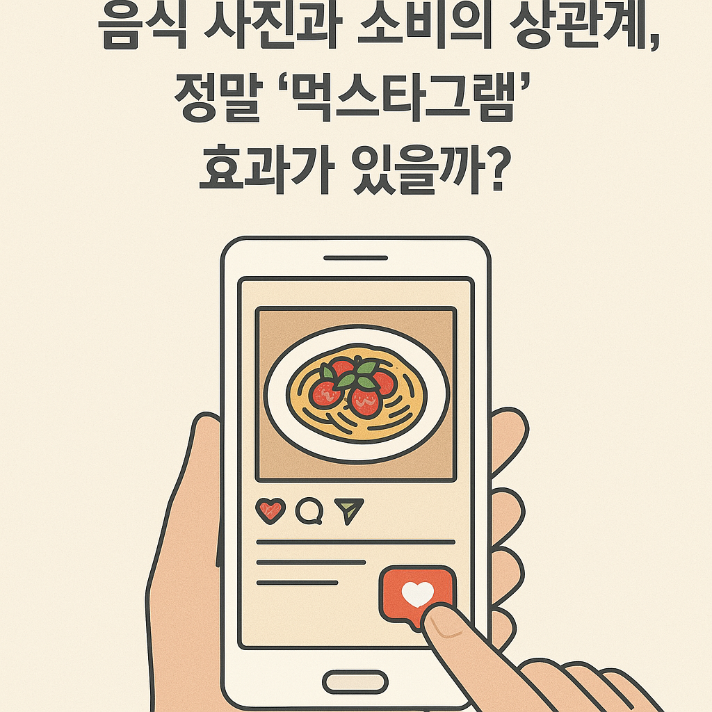 음식 사진과 소비의 상관관계, 정말 '먹스타그램' 효과가 있을까?