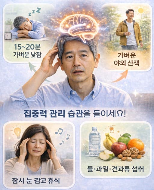 중장년의 뇌 리셋