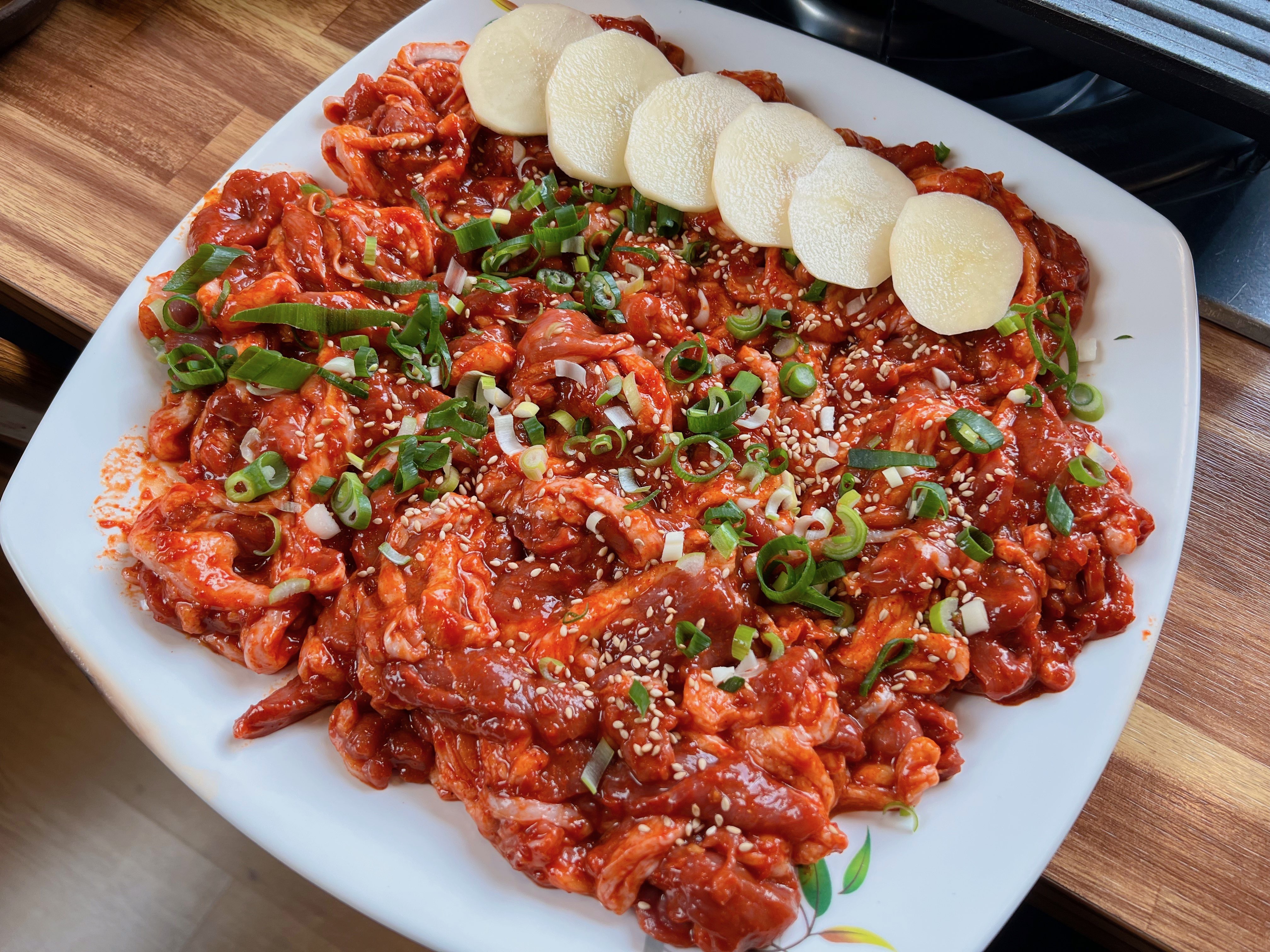 합천 해인사 수미정 오리주물럭