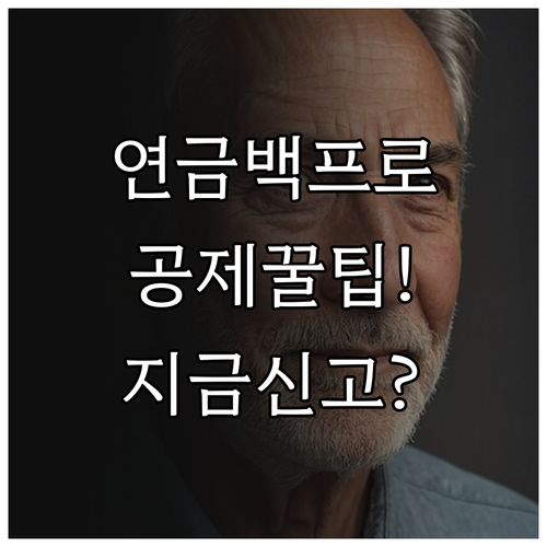 국민연금 보험료 100% 소득공제 받..