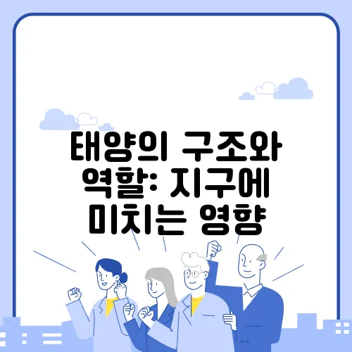 태양의 구조와 역할: 지구에 미치는 영향