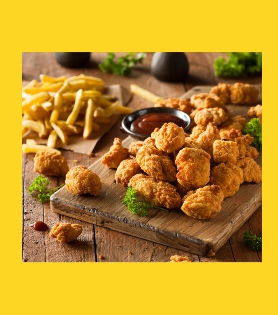 중성지방 정상수치에 나쁜 튀긴음식 이미지