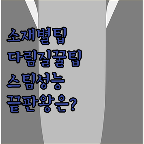 의류 소재별 다림질 팁과 인기 스팀다..