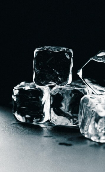 냉찜질용 얼음