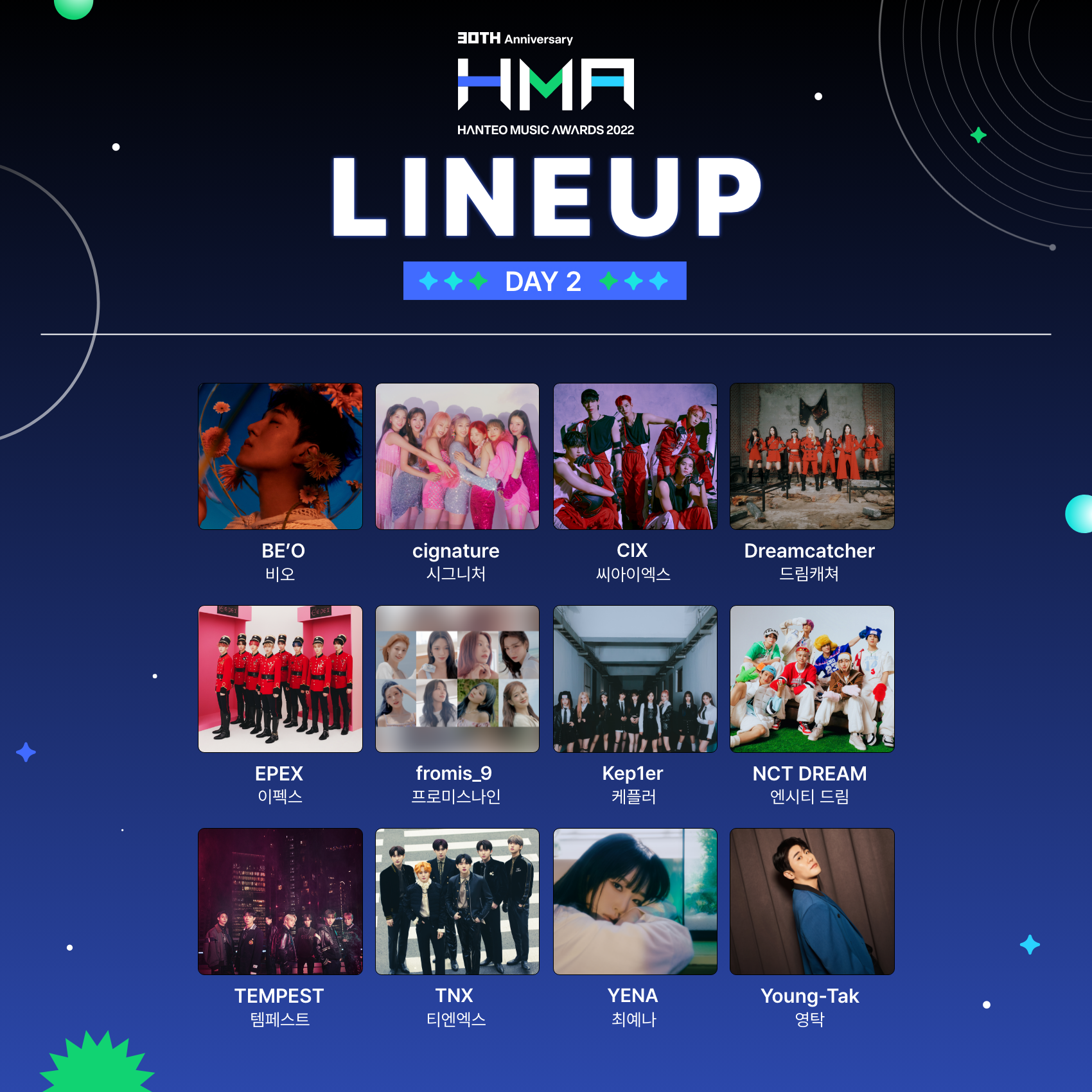 한터뮤직어워즈-2차-라인업