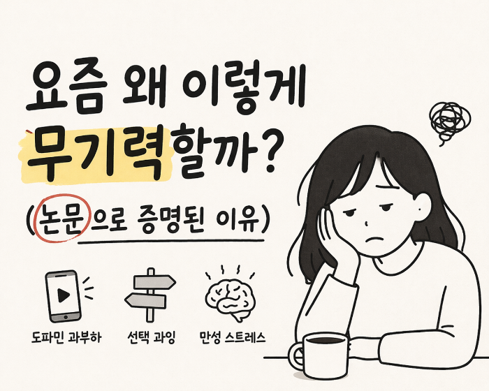 무기력한 이유