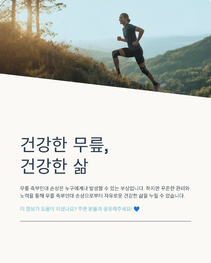 무릎 측부인대 손상: 원인부터 관리까지 완벽 가이드